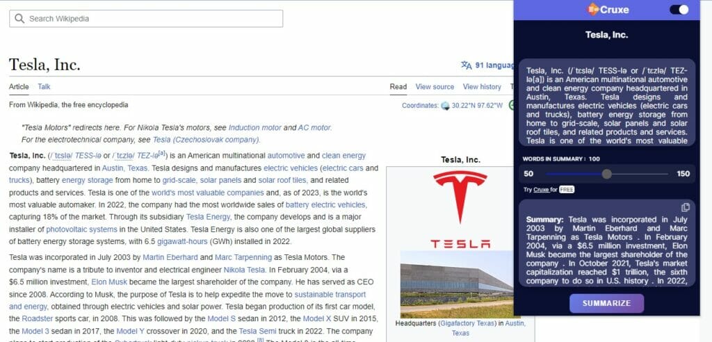 news template