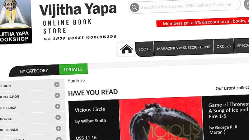 3CS Relaunches Vijitha Yapa Website