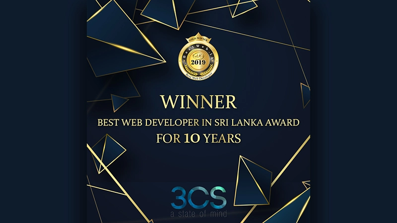 3CS Wins Best Web Developer Award at Bestweb for a Record 10 Years in a Row