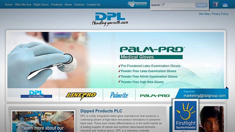 Dipped Products PLC Launches New Website