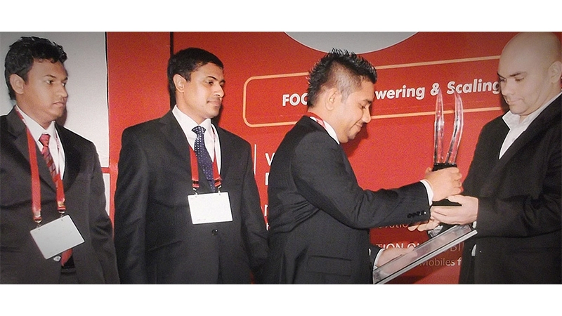 Hiru FM Website Wins the Manthan Award 2011